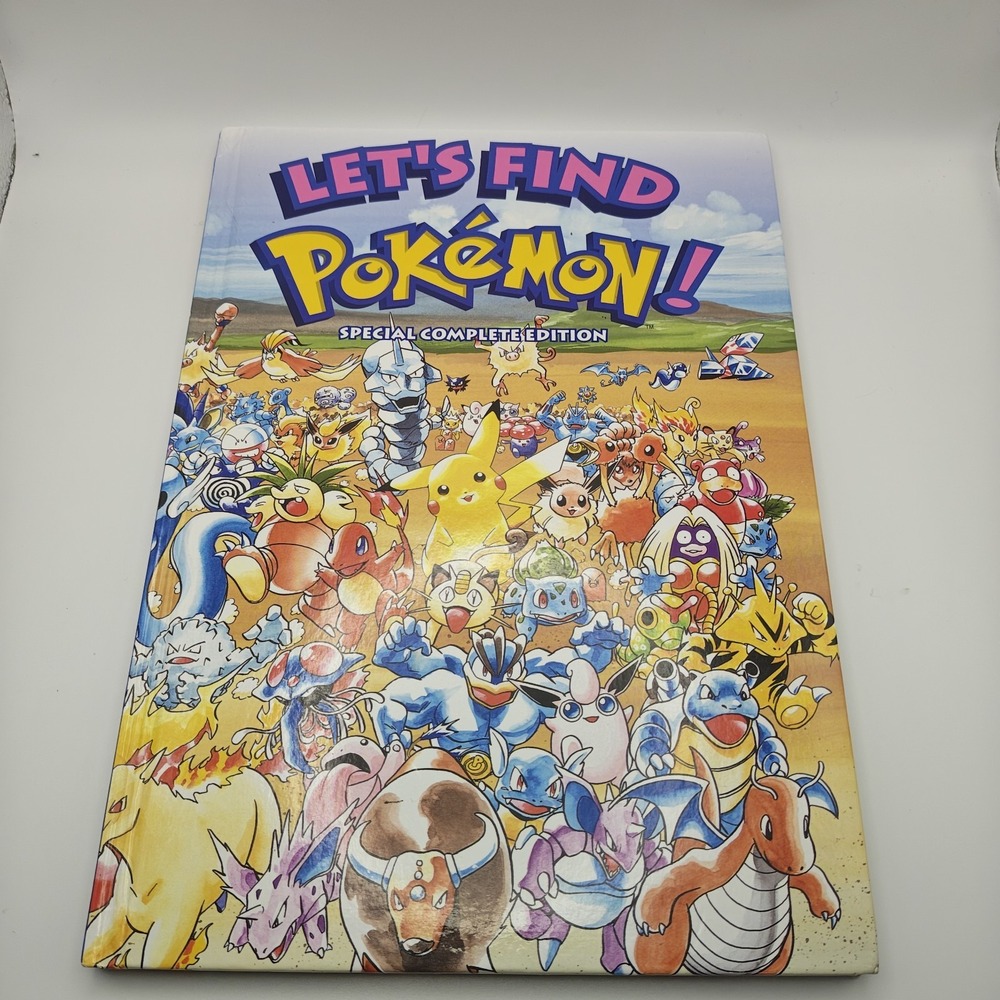 Let's Find Pokemon! Hardback 9781421595795 (In the Style of Where's Waldo) Viz